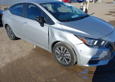 2021 Nissan Versa Sv Xtronic Cvt z USA, uszkodzony, nr VIN 3N1CN8EV5ML822080